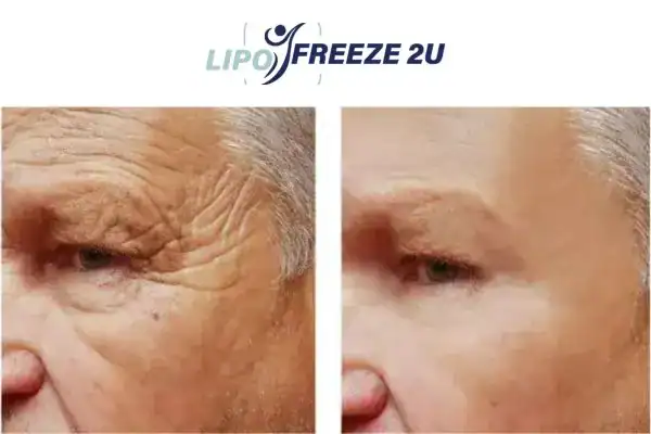 Mens before and after Morpheus 8 Greenford results.