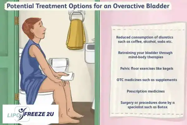 image of woman on toilet because of an overactive bladder Greenford