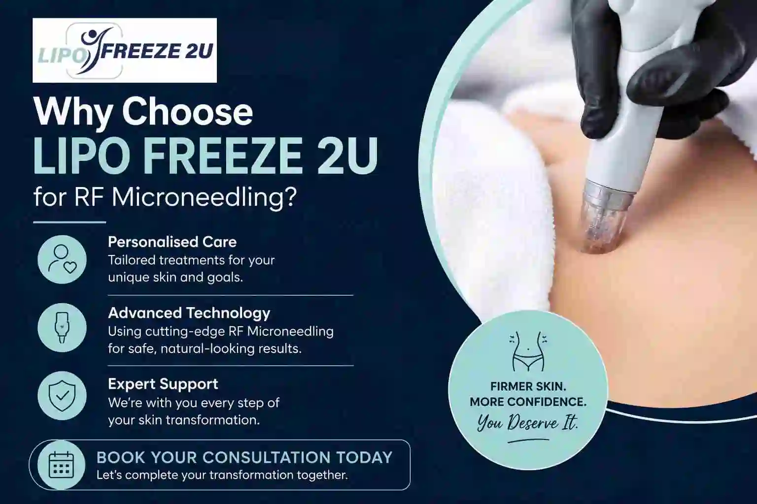 Why Choose LIPO FREEZE 2U for RF Microneedling Greenford?