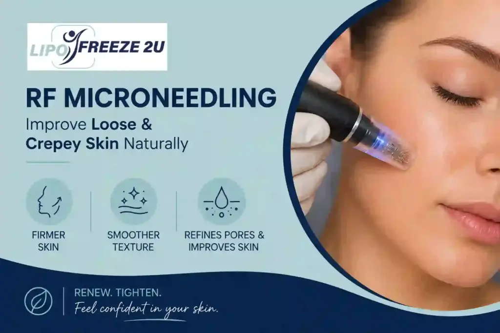 Can RF Microneedling Help Improve Loose and Crepey Skin Greenford?